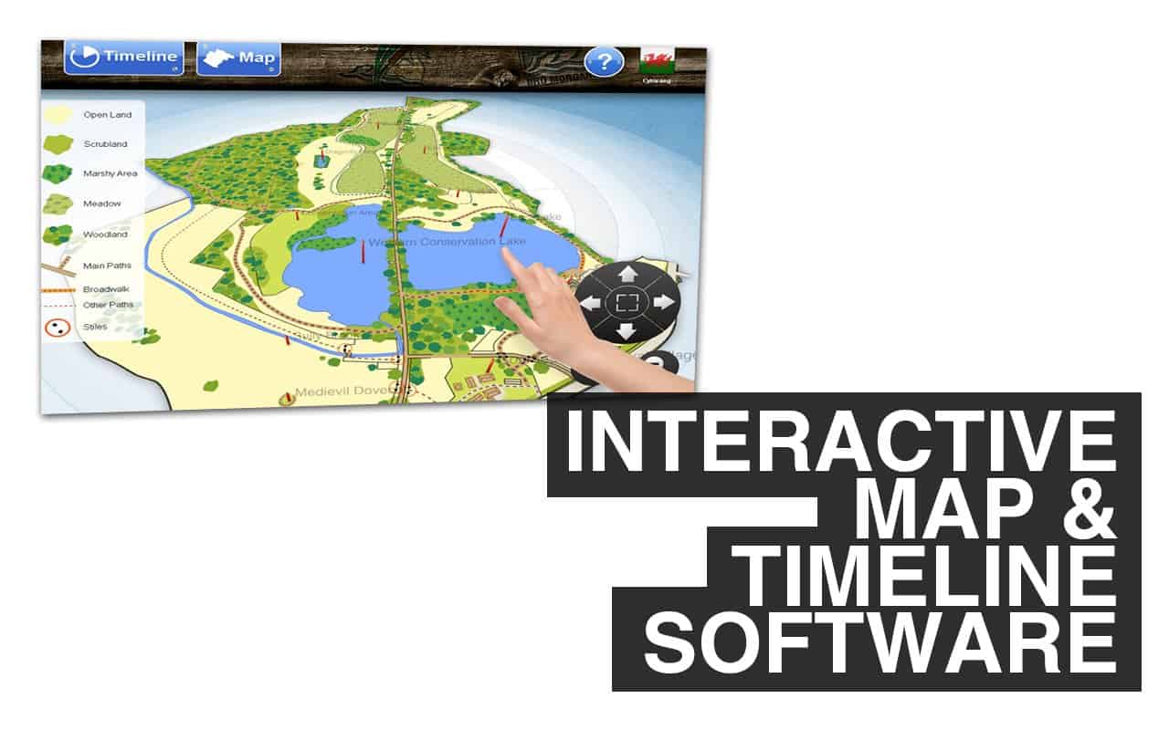 Interactive Map and Timeline Software