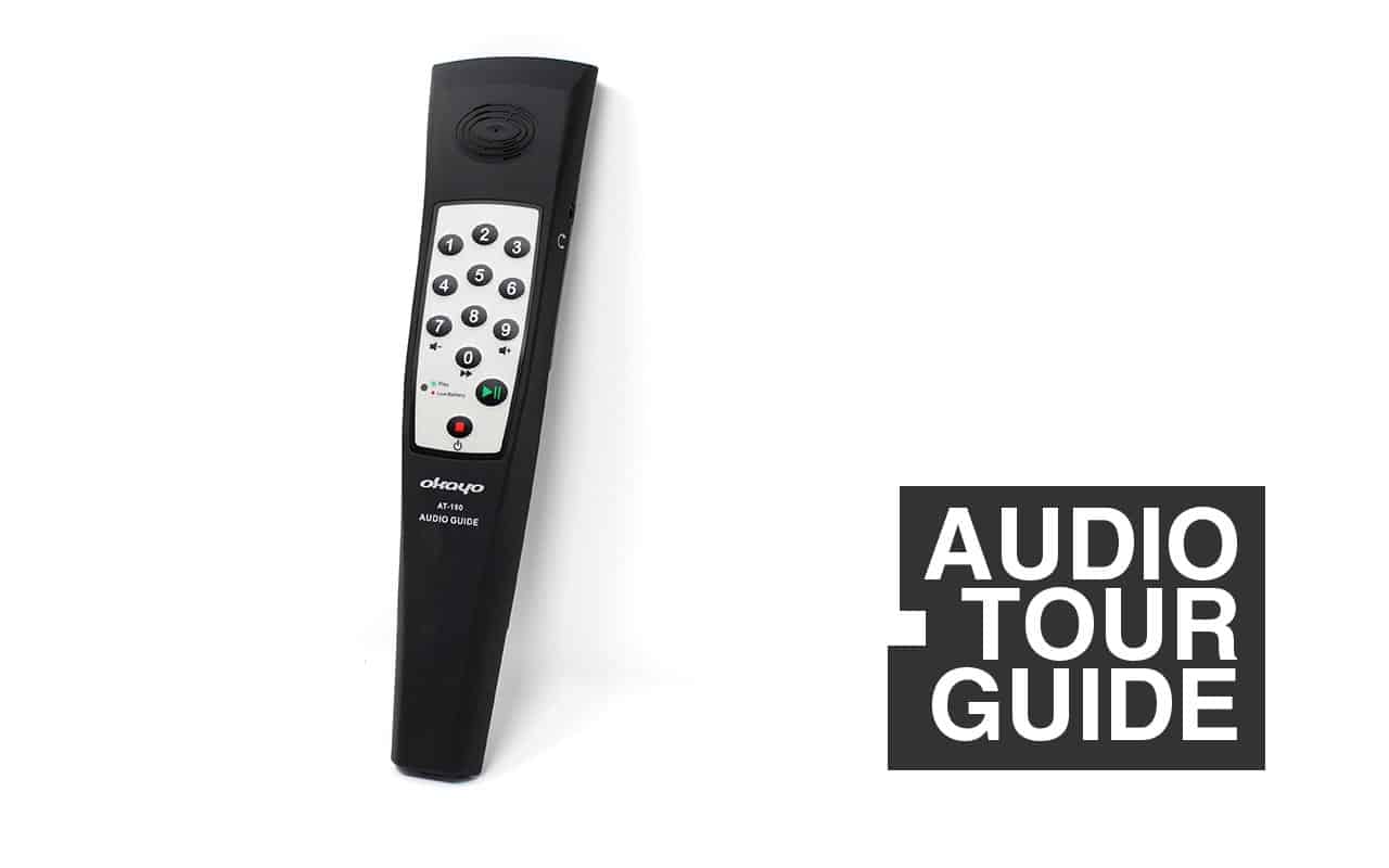 New product audio tour guide image