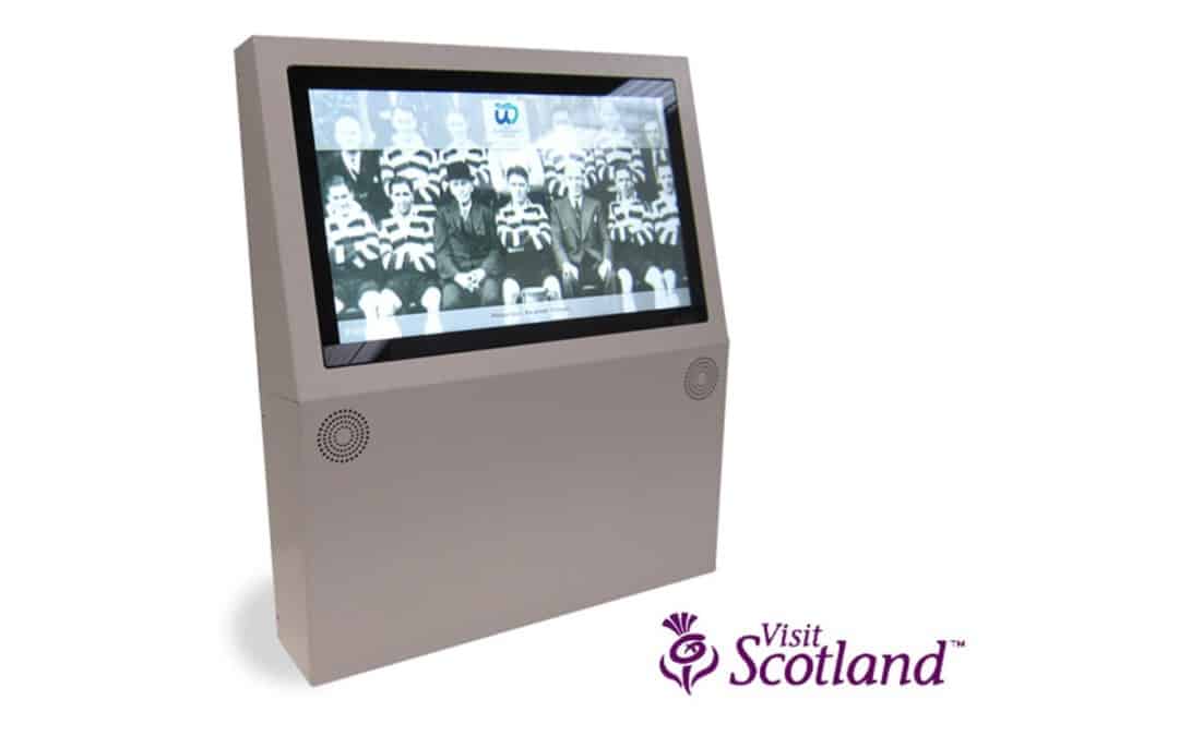 Wall Mounted Kiosk – Clydebank Museum