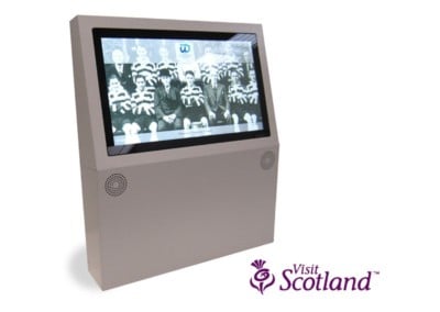 Wall Mounted Kiosk – Clydebank Museum