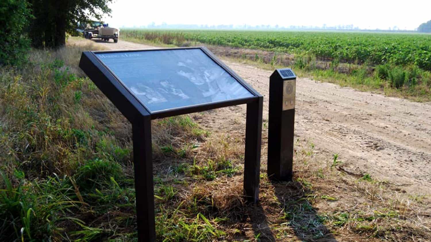 Solar Audio Post at Rohwer Relocation Centre, Arkansas