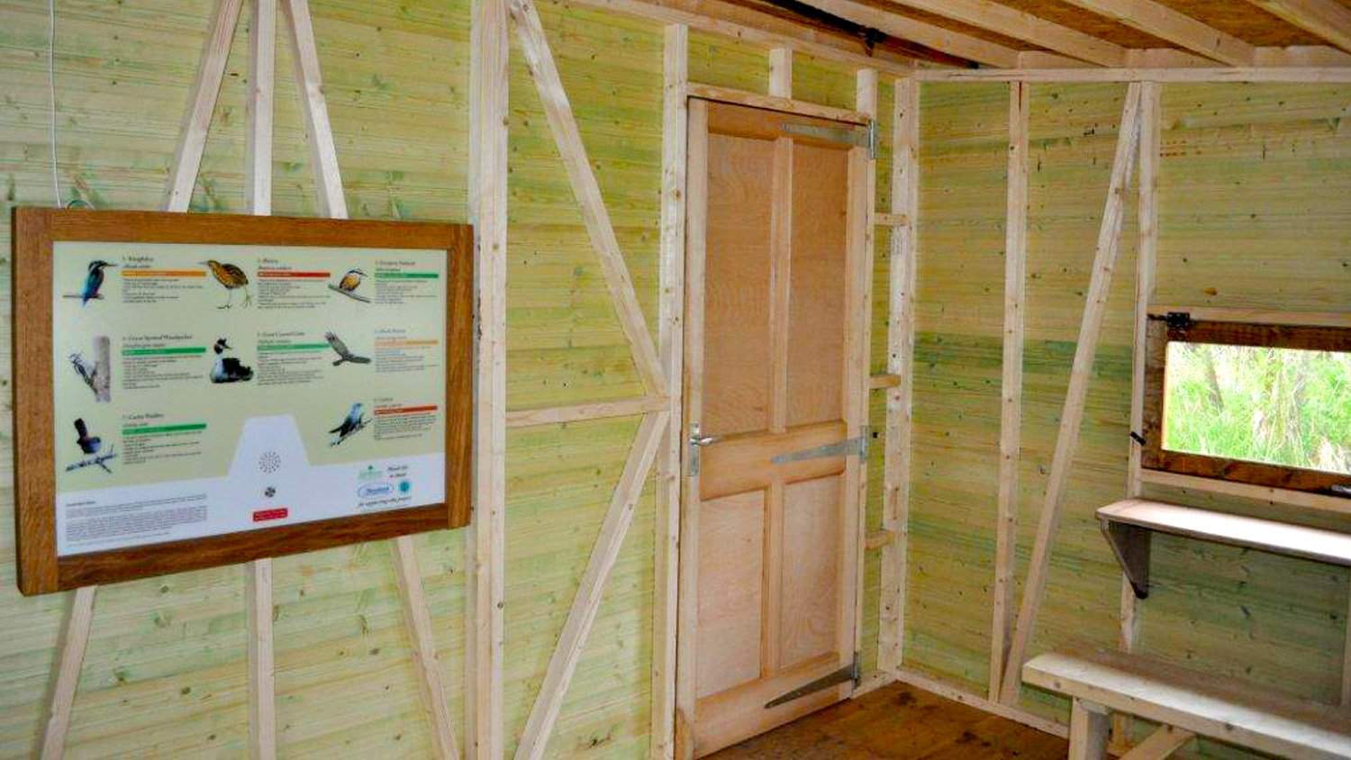 Bird Hide Room at Fairhaven Gardens