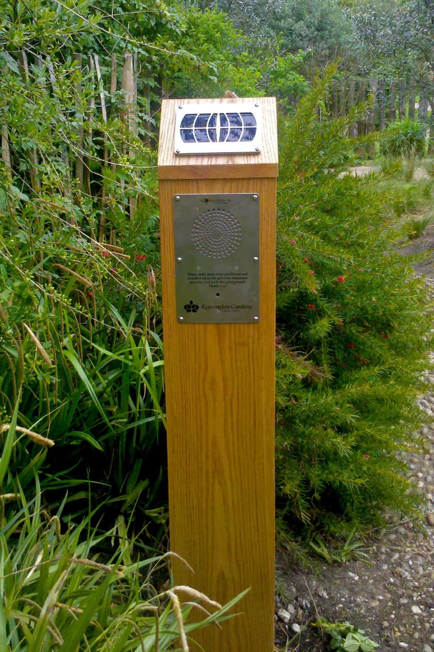 Princess Diana Memorial Playground with Blackbox-av Solar Audio Post close