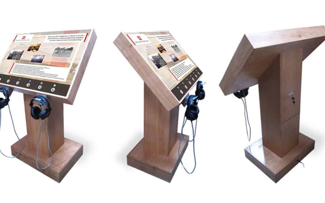 6 Button Audio Kiosk – Harmondsworth Barn