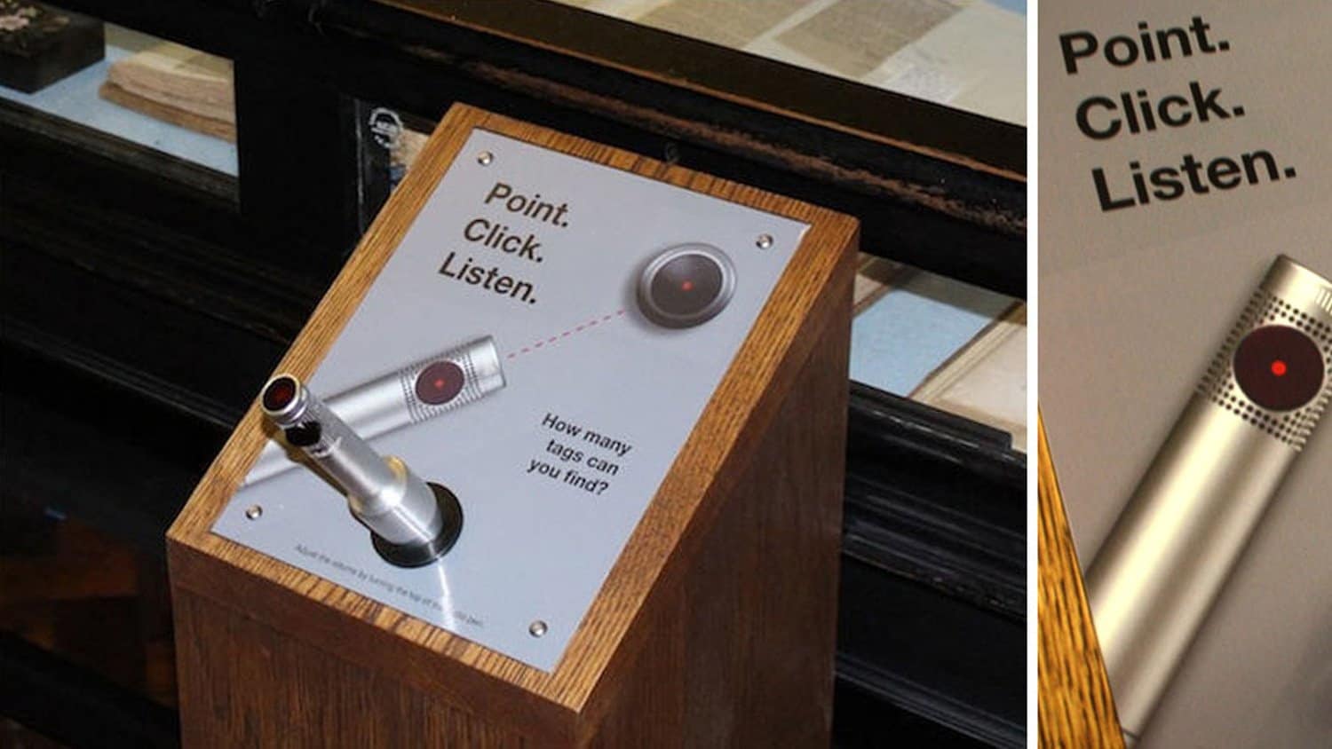 Buxton Museum Audio Pen Kiosk