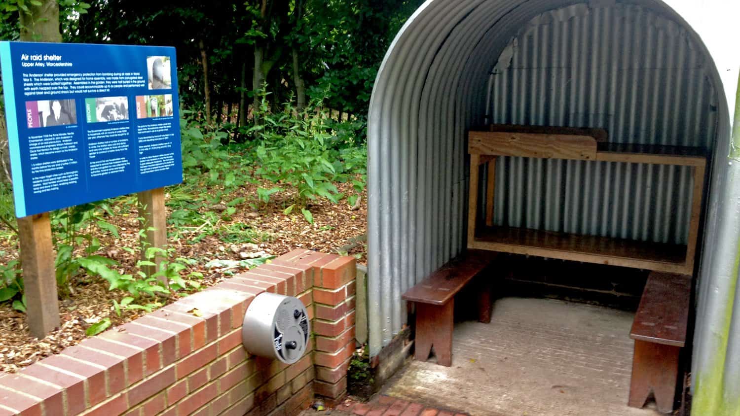 Open Air U-Turn Round Install, Avoncroft Museum