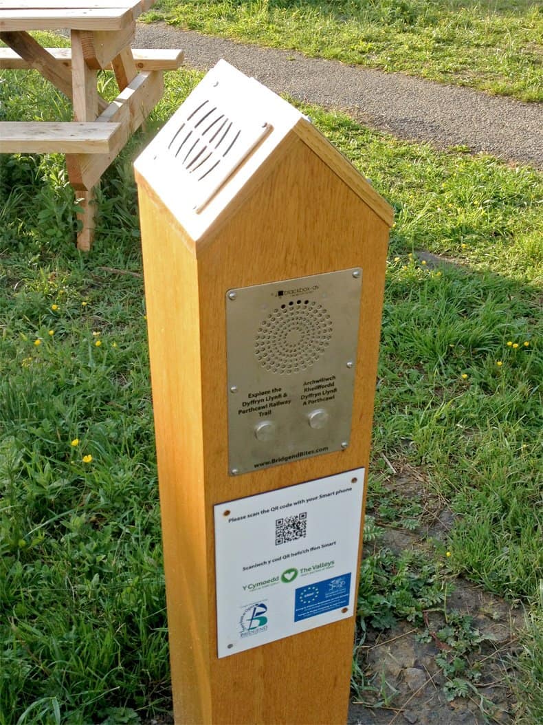 Solar Audio Post at Dyffryn Llynfri Porthcawl Railway