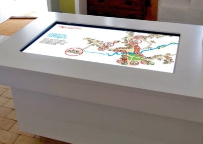 Touch-Table Timeline Software – Finchingfield Guildhall
