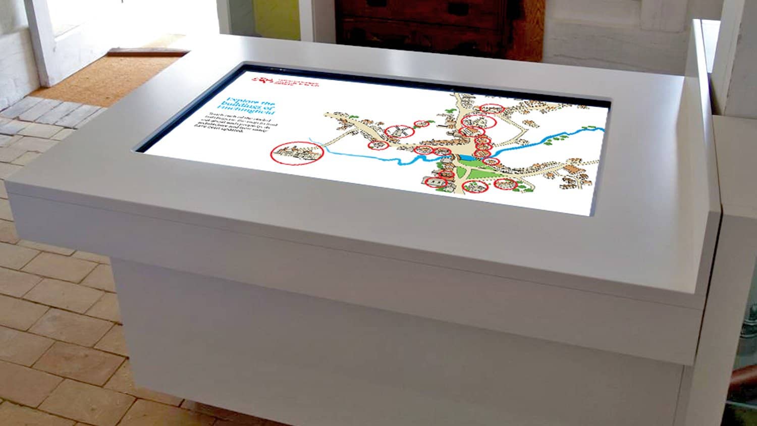 Grand Multi Touch Table with Bespoke Software