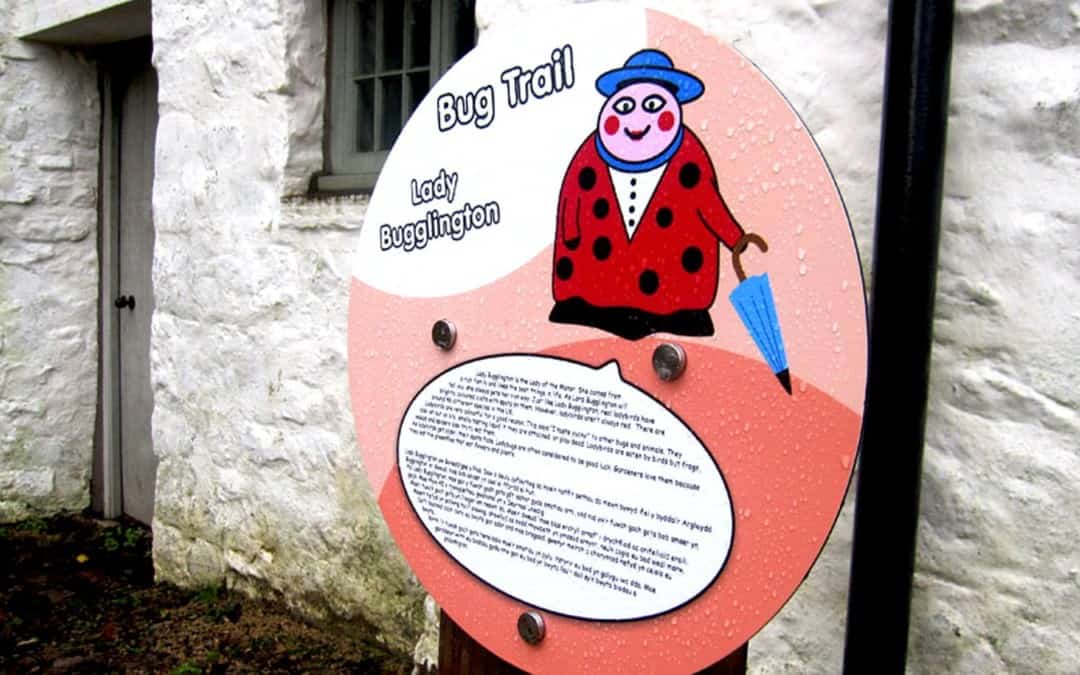 ‘Bugglington’ Signage Design – Llanyrafon Manor