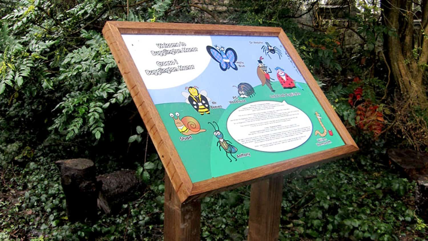 Llanyrafon Manor Signage Design Bugglington manor