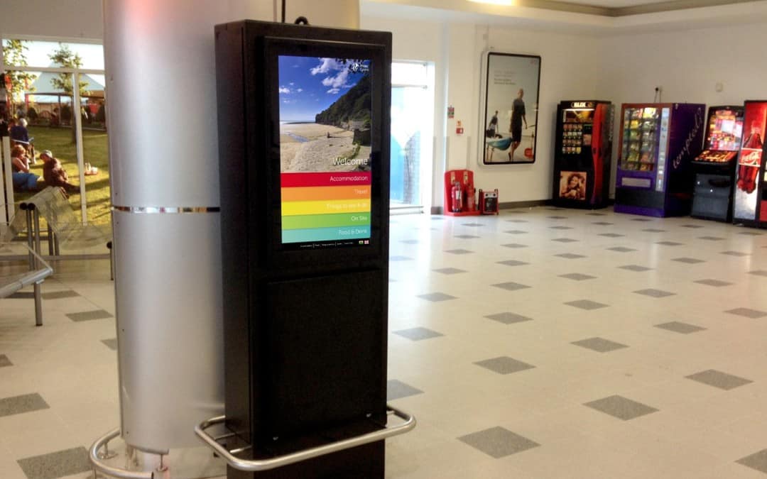 Information Kiosk – Cardiff Airport