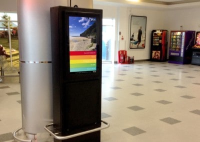 Information Kiosk – Cardiff Airport