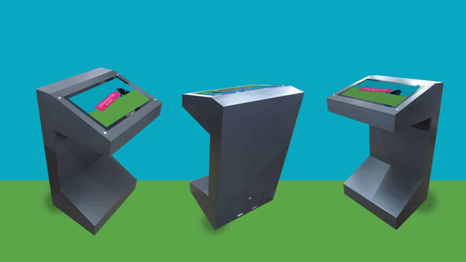 Free Standing Museum Kiosks and interactive software