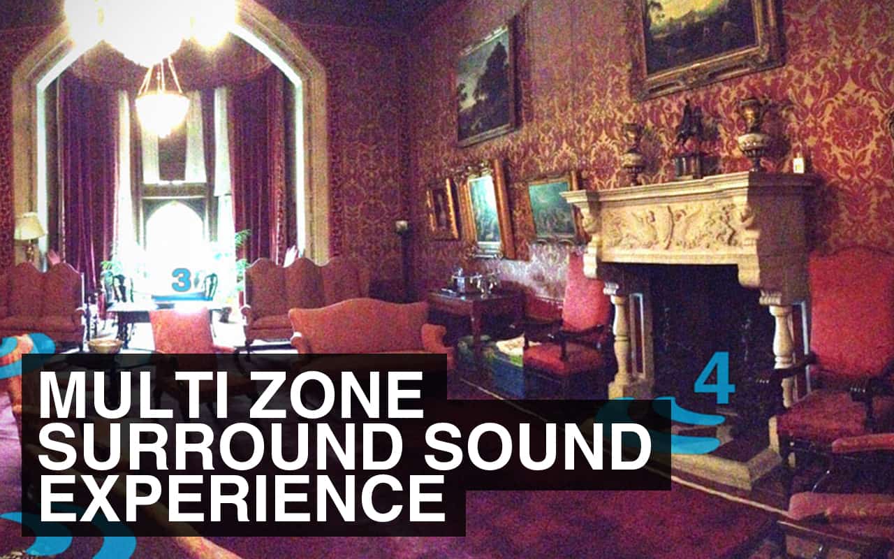 Multi Zone Surround Sound Experience