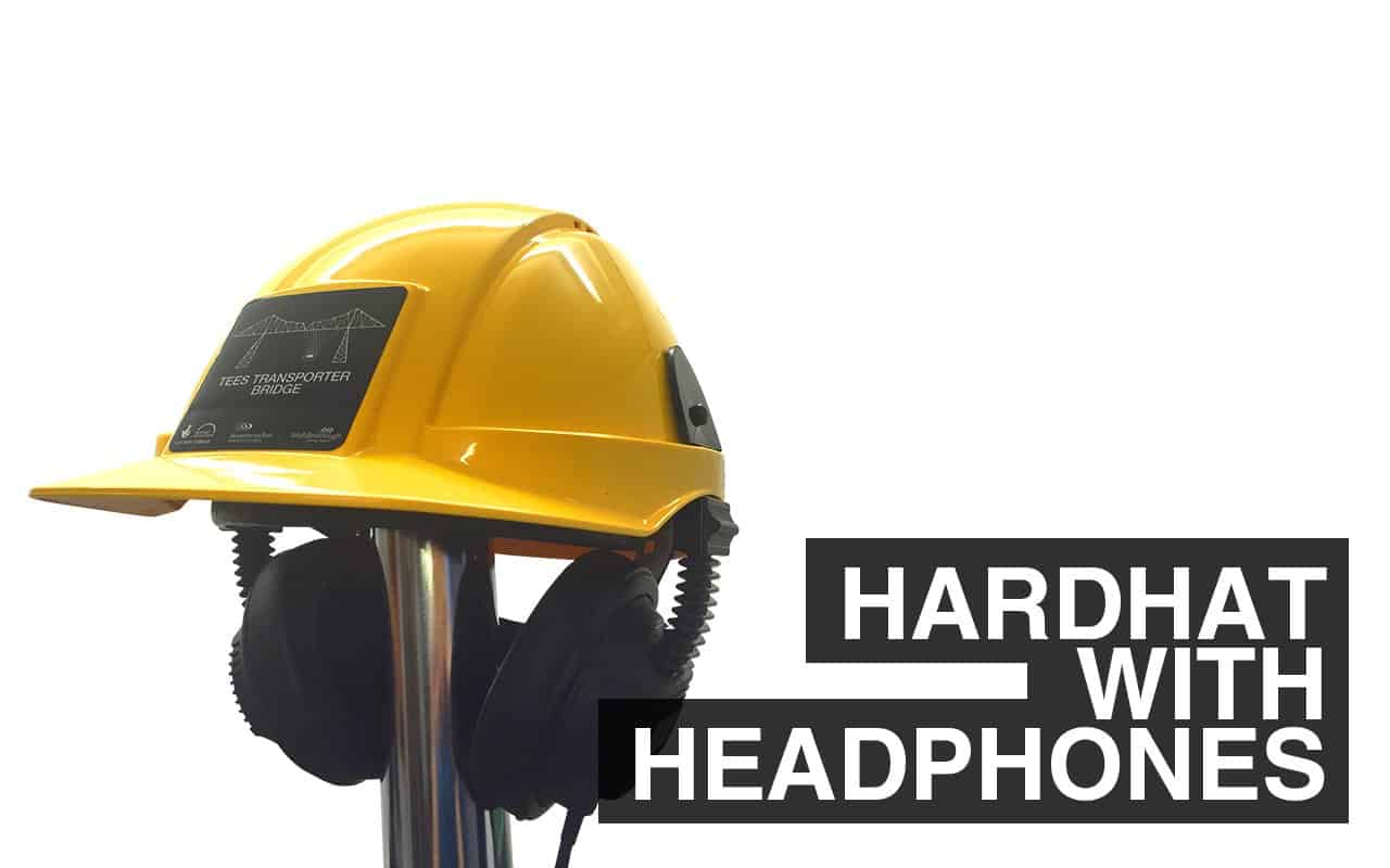Hardhat with Headphones Image