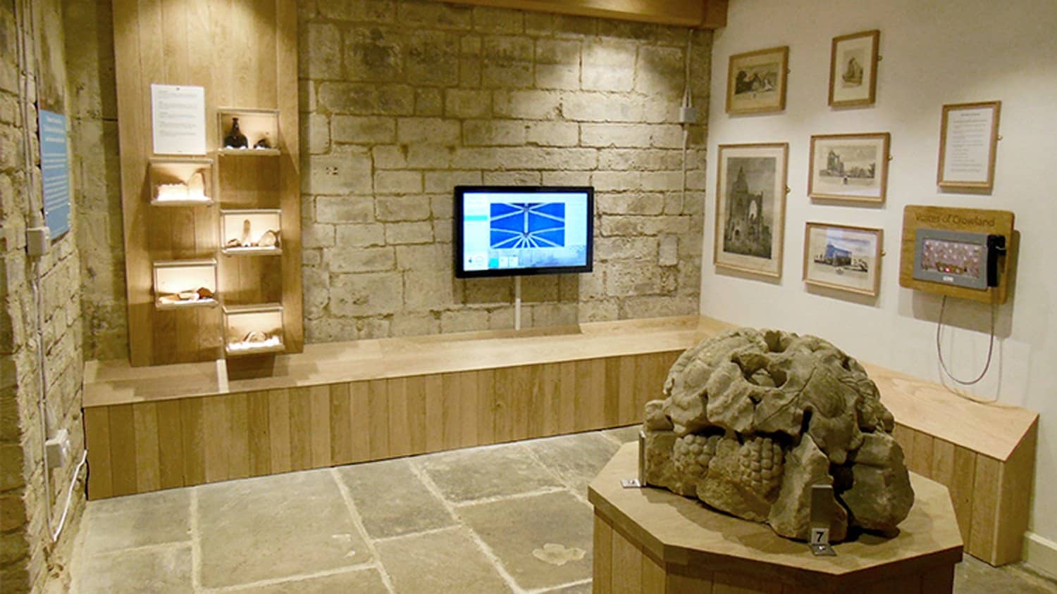 Museum Installation Crowland Abbey