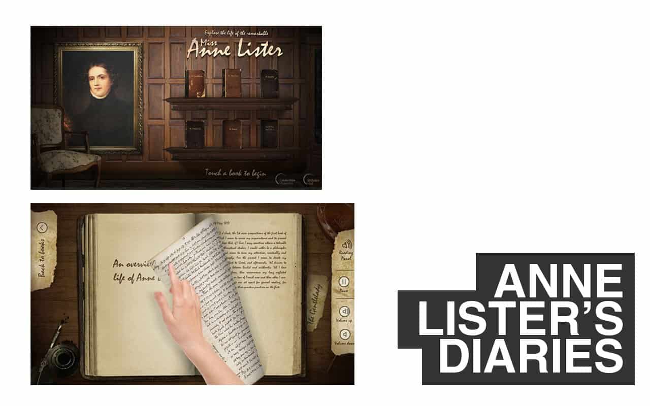 Bespoke Interactives Anne Lister's Diaries