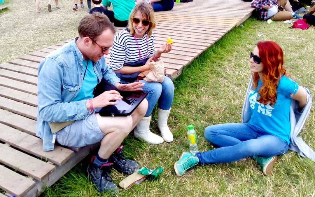 Tablets and Festival Petition Software – Greenpeace