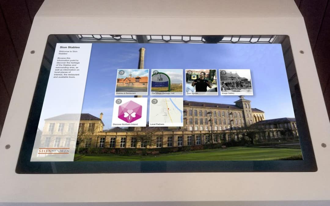 Kiosk, Lightbox 2 & PageTurn – Sion Stables