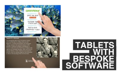 Tablets with Bespoke Software – 2 Case Studies