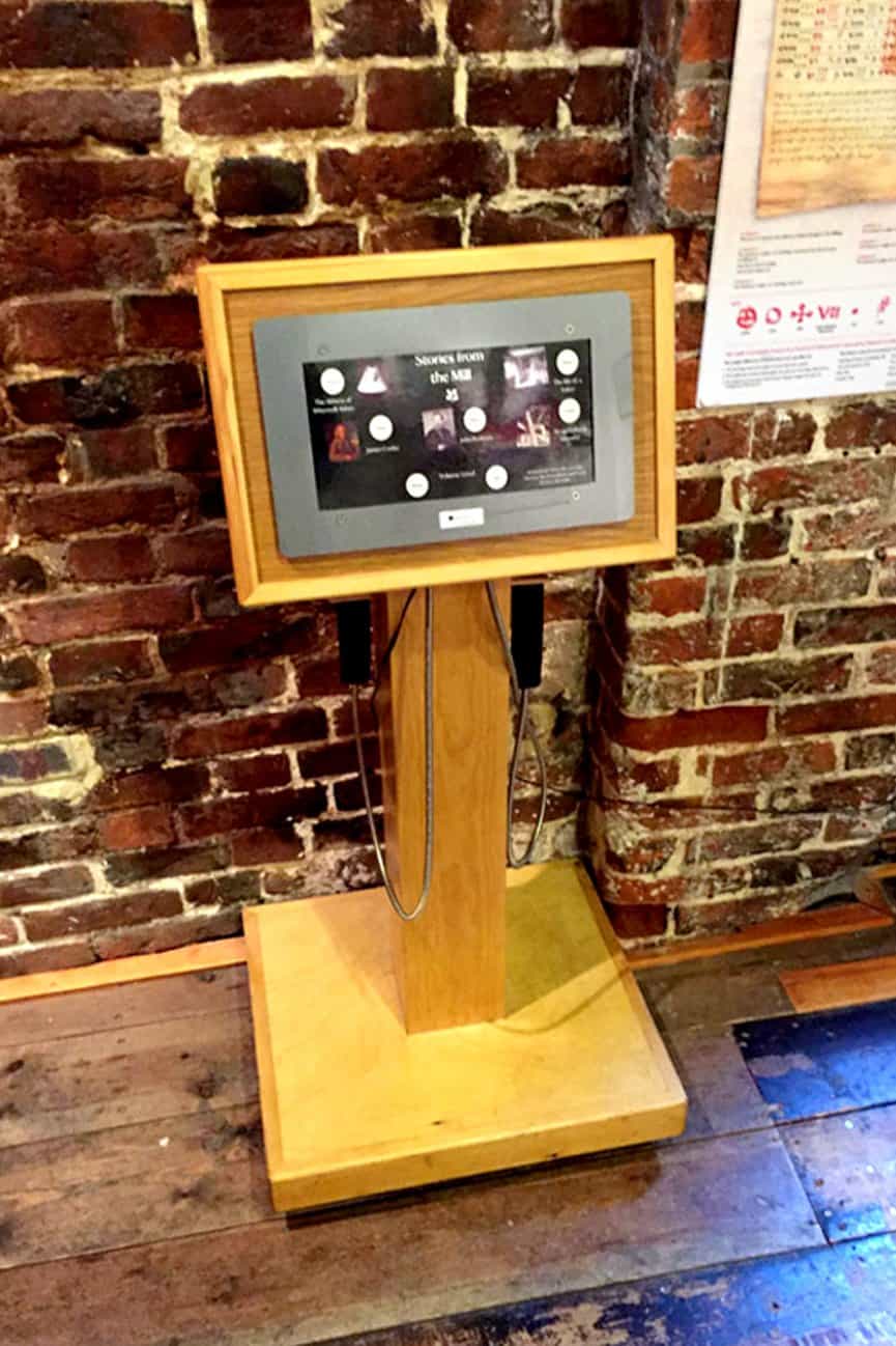 AudioFrame15 Museum Audio Point WInchester City Mill