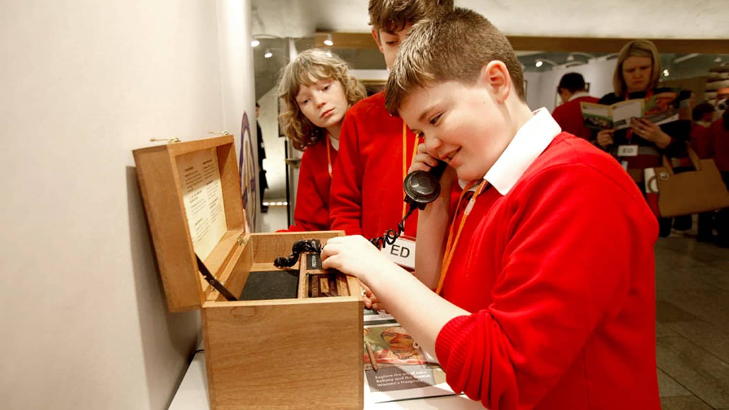 Bespoke Trench Telephone Museum Audio