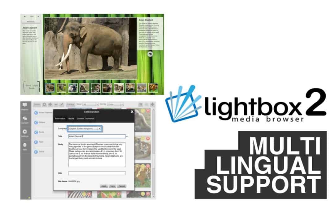 Lightbox 2 Museum Media Software – Now with Multi-Lingual Support