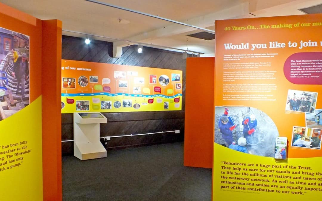 Museum Kiosk & Lightbox 2 – National Waterways Museum