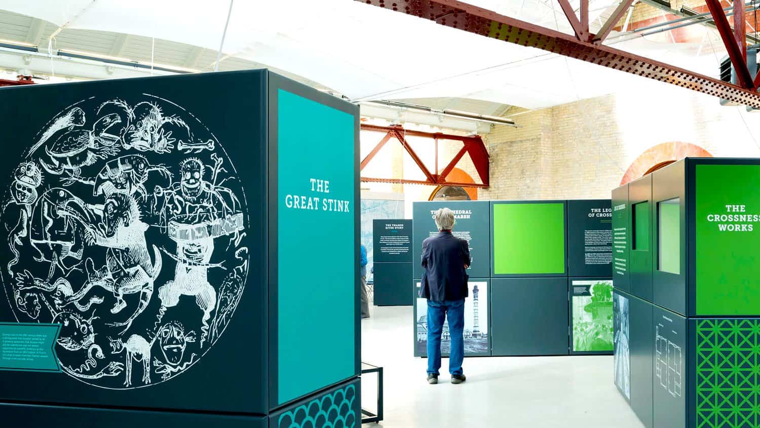 Crossness Pumping Station Interpretation By Panelock Displays, Designmap & Blackbox-av