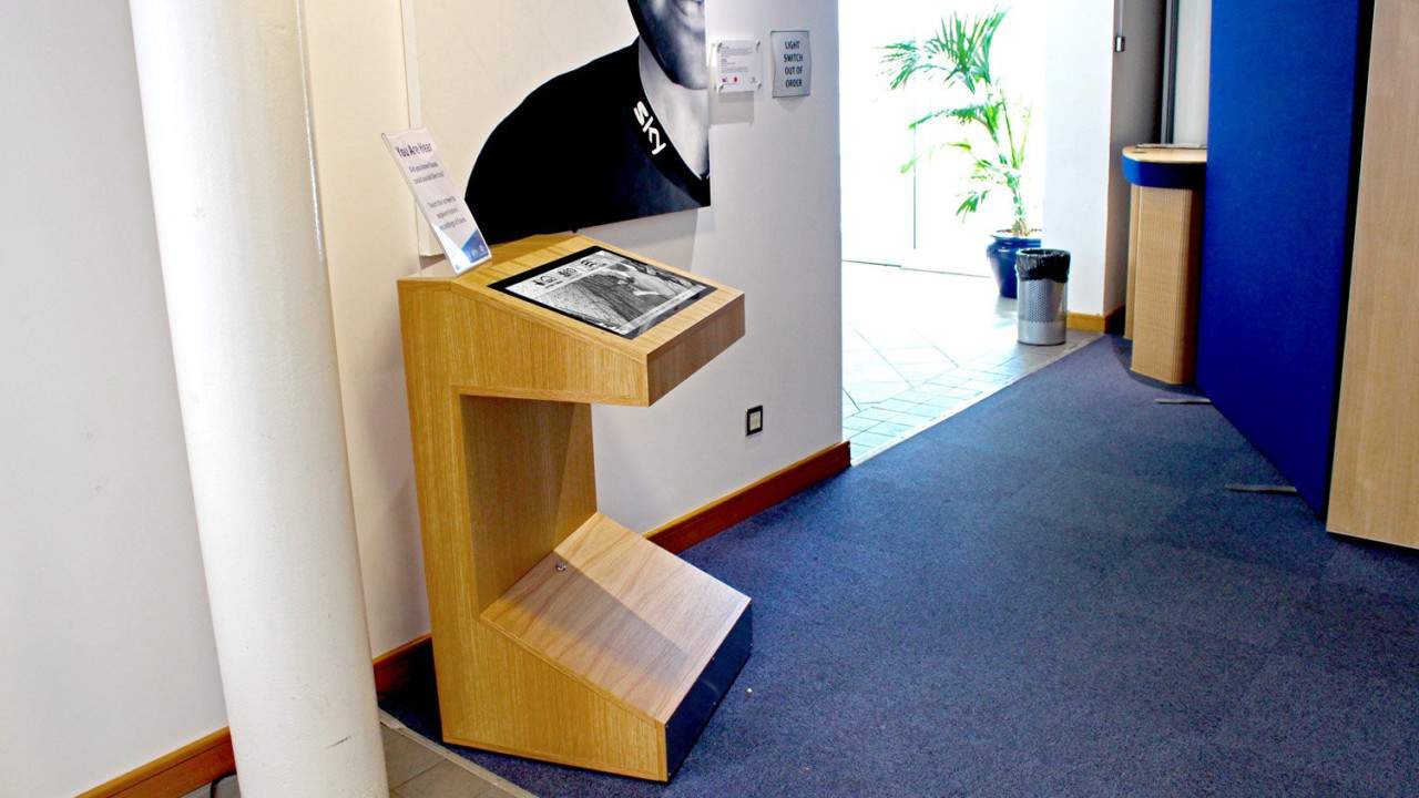 Free Standing Kiosks & Lightbox 2 Essex County Council blackboxav