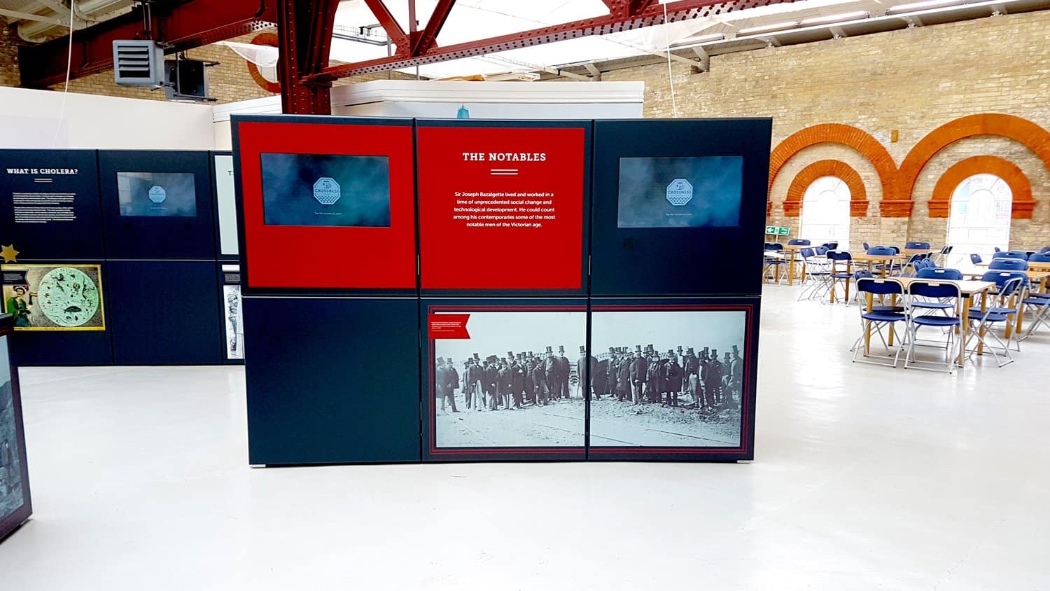 The Great Stink Exhibition By panelock Displays, Designmap and Blackbox-av