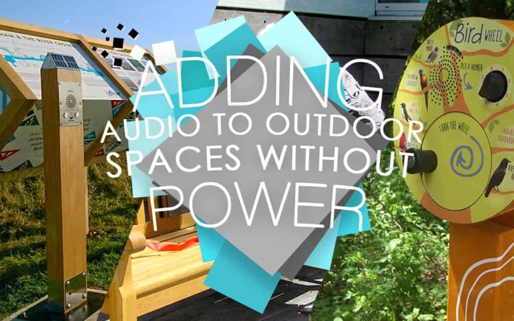Adding Outdoor Audio Without Power