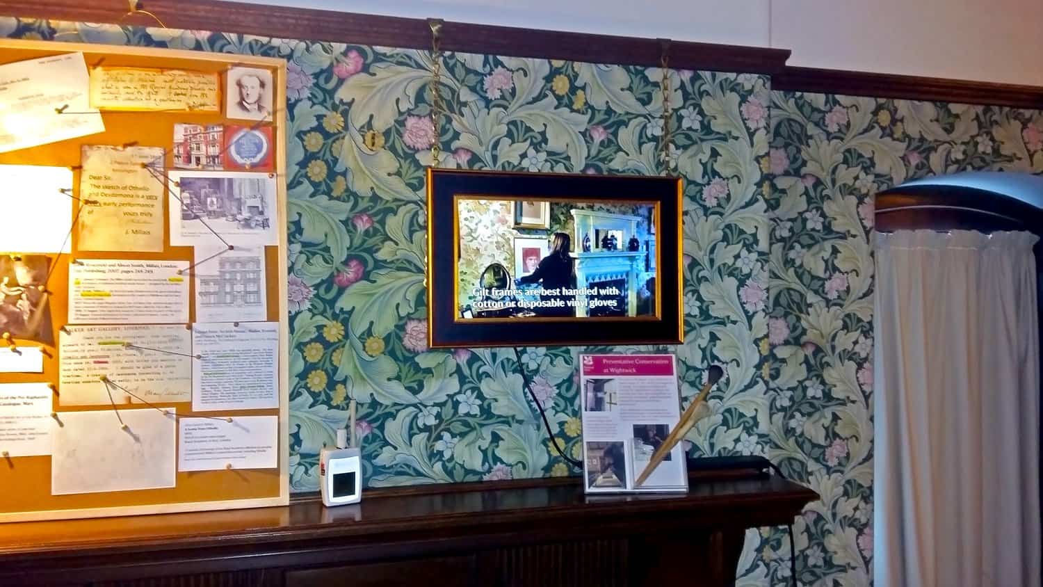 22 Inch All-In-One Touchscreen at Wightwick Manor and Gardens