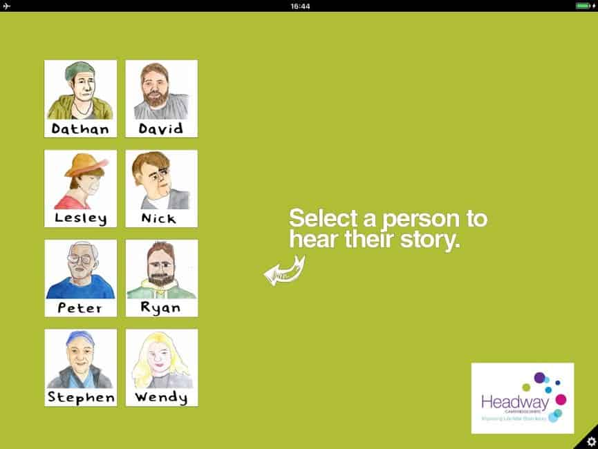 Headway iPad Gallery software