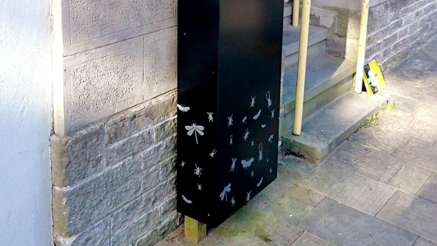 U-Turn Round Oversized Through Panel by blackbox-av for Alfred Russell Wallace Trail in Neath