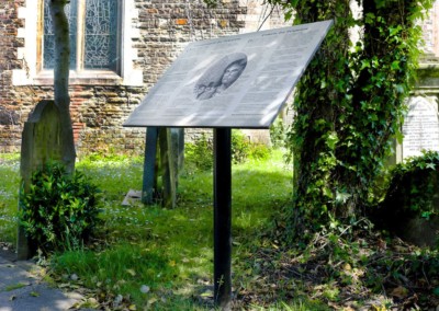 Dic Penderyn Signage – St Mary’s Church