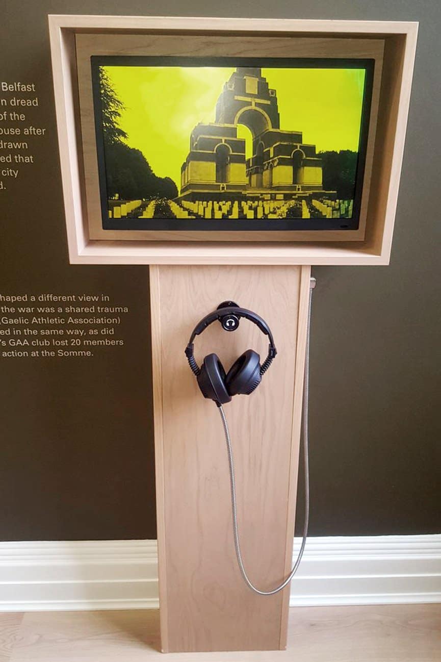 AutoPlay Double Cup Headphones installed at Belfast City Hall