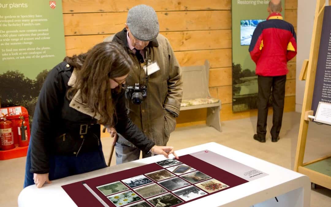 ‘Sleek’ Multi-Touch Table & Software – Spetchley Park & Gardens
