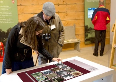 ‘Sleek’ Multi-Touch Table & Software – Spetchley Park & Gardens