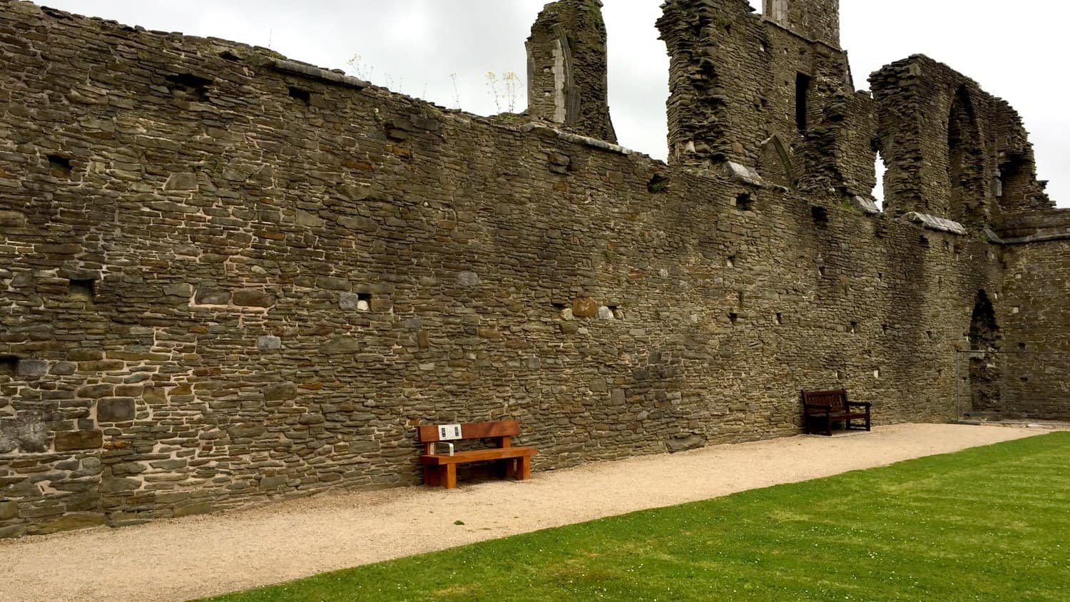 Blackbox-av Audio Bench installed in Neath Abbey