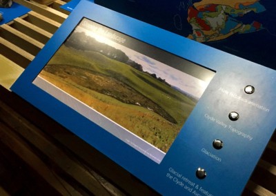 Open Frame Video Screens – New Lanark Visitor Centre