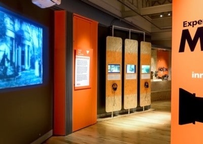 Open Framed Video Screens – Brighton Museum