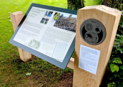 Oversized UTR Panel – Llancaiach Fawr Manor