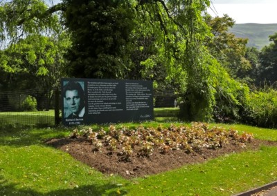 Richard Burton Signage – Talbot Memorial Park