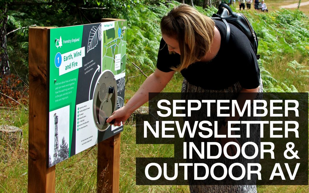 September Newsletter – Indoor & Outdoor AV