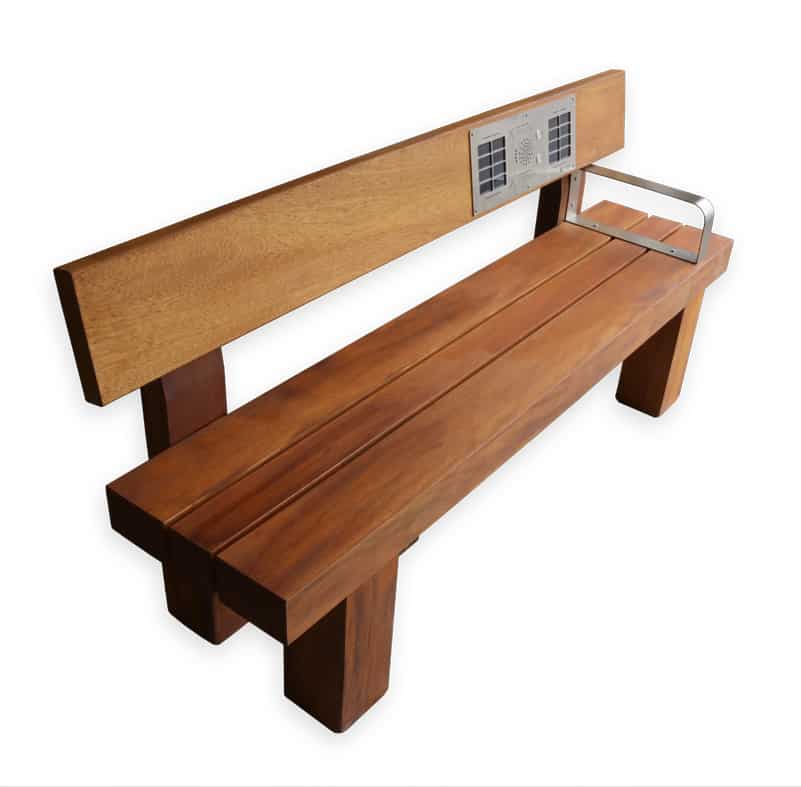 Heavy Duty Audio Bench - Side