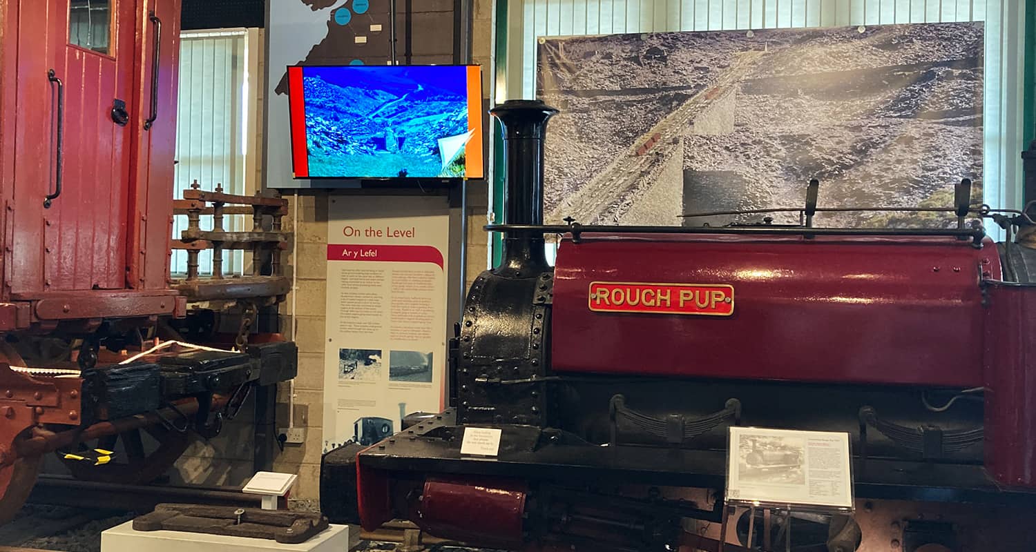 Mediascreen at Narrow Gauge Railway Museum