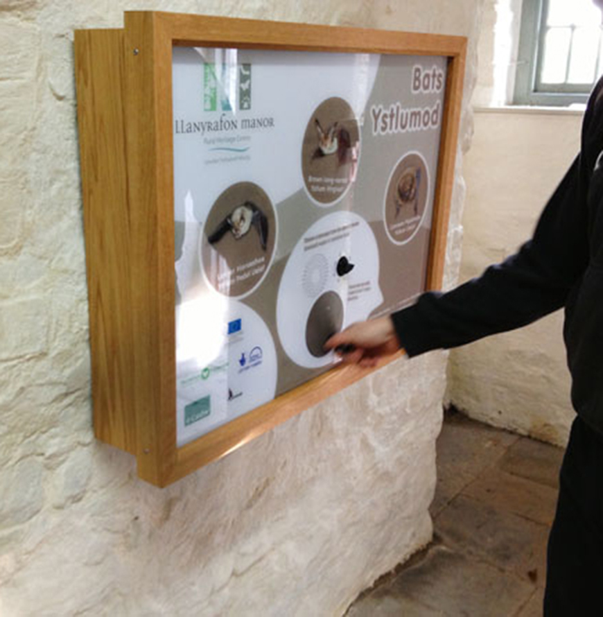 AudioSign Turn at Llanyrafon Manor