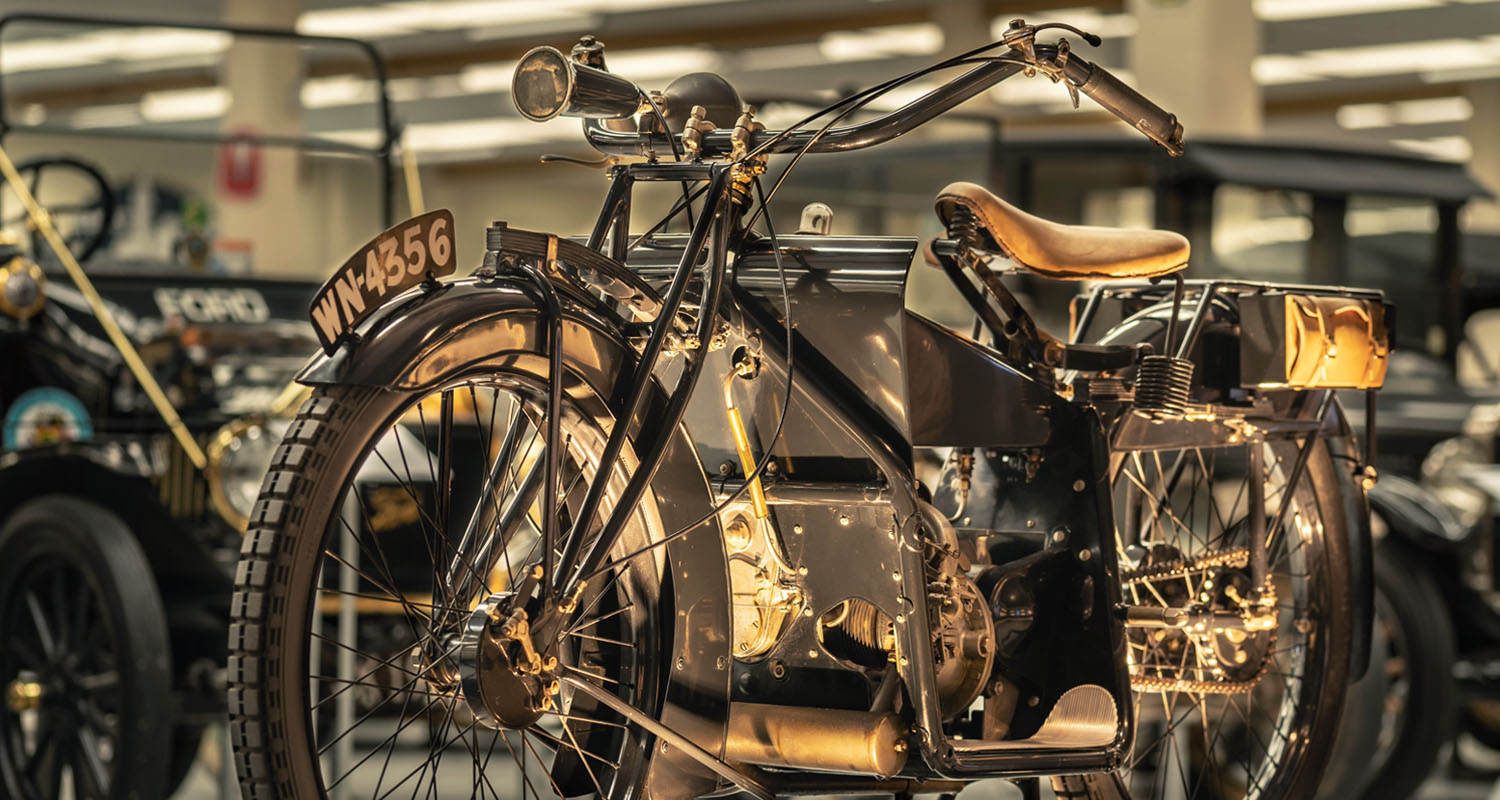 Southwards Car Museum Exhibit Bike
